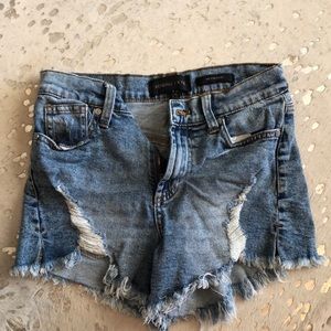 Kendal and Kylie jean shorts